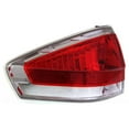 thumbnail image 3 of Left Tail Light Compatible with Ford Focus S Sedan 4 Door 2.0L 2009 2010 2011 By part number 9S4Z-13405-D 9S4Z13405D FO2800215 9S4Z 13405 D, 3 of 4