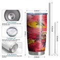 thumbnail image 6 of 20 Oz Golden Retriever Hawaiian Coffee Tumbler Double Wall Insulated Stainless Steel Water Bottle | Metal Reusable Thermoses Flask with Cup Cap | Leak & Sweat Proof with Anti-Dust Lid, 6 of 7