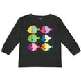 thumbnail image 3 of Inktastic Tropical Fish Lover Girls Long Sleeve Toddler T-Shirt, 3 of 5