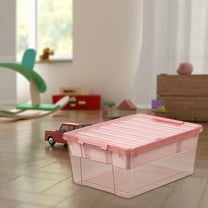 Toy Storage Organizer Box, Plastic Building Blocks Storage with Multi-Layer Compartments, Ideal for Craft Supplies, Legos, and Small Tools
