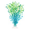 thumbnail image 1 of Adornos de Coral de Uva Artificial de 1 Paquete, Decoración de Acuario de Ramas de Silicona con Base de Ventosa, Adorno de Planta para Tanque de Peces [Verde azulado], 1 of 6
