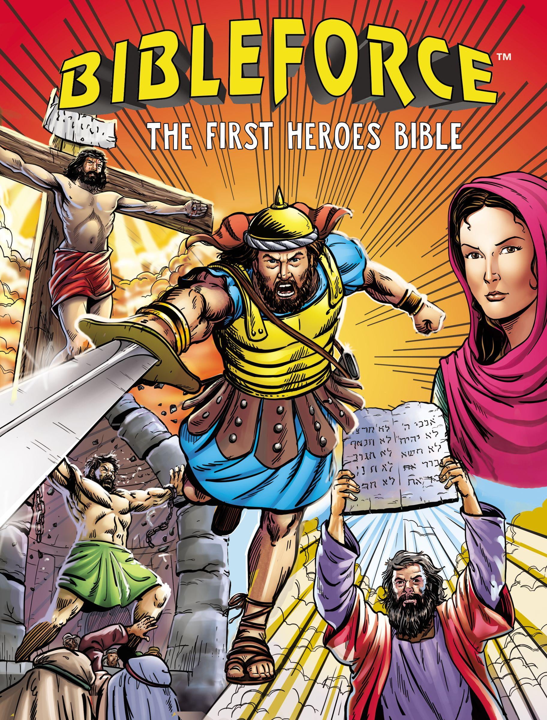 Bibleforce The First Heroes Bible (Hardcover)
