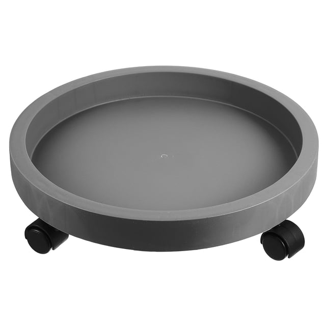 Raindrops Para Macetas En Color Oscuro Resistente Para Transporte Fácil De Plantas Grandes