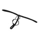 thumbnail image 1 of Men Hot String Mejorar Doble Círculo Ropa Interior Elástica Bikini Br , Negro, un tamaño talla única, 1 of 8