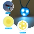 thumbnail image 3 of Uxcell LED Running Light, 3 Pack Silicone Rope Bike Safety Light Running Lights, Yellow, 3 of 6
