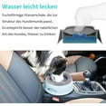 thumbnail image 4 of Cuenco de agua para mascotas de 750 ml, cuenco para beber de viaje en coche antideslizante para mascotas, protector contra salpicaduras a prueba de fugas Fressnapf, cuenco de viaje portátil Adepaton MZQ-0827-2, 4 of 9