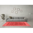 thumbnail image 3 of Ahgly Company Indoor Rectangle Oriental Red Industrial Area Rugs, 2' x 5', 3 of 4