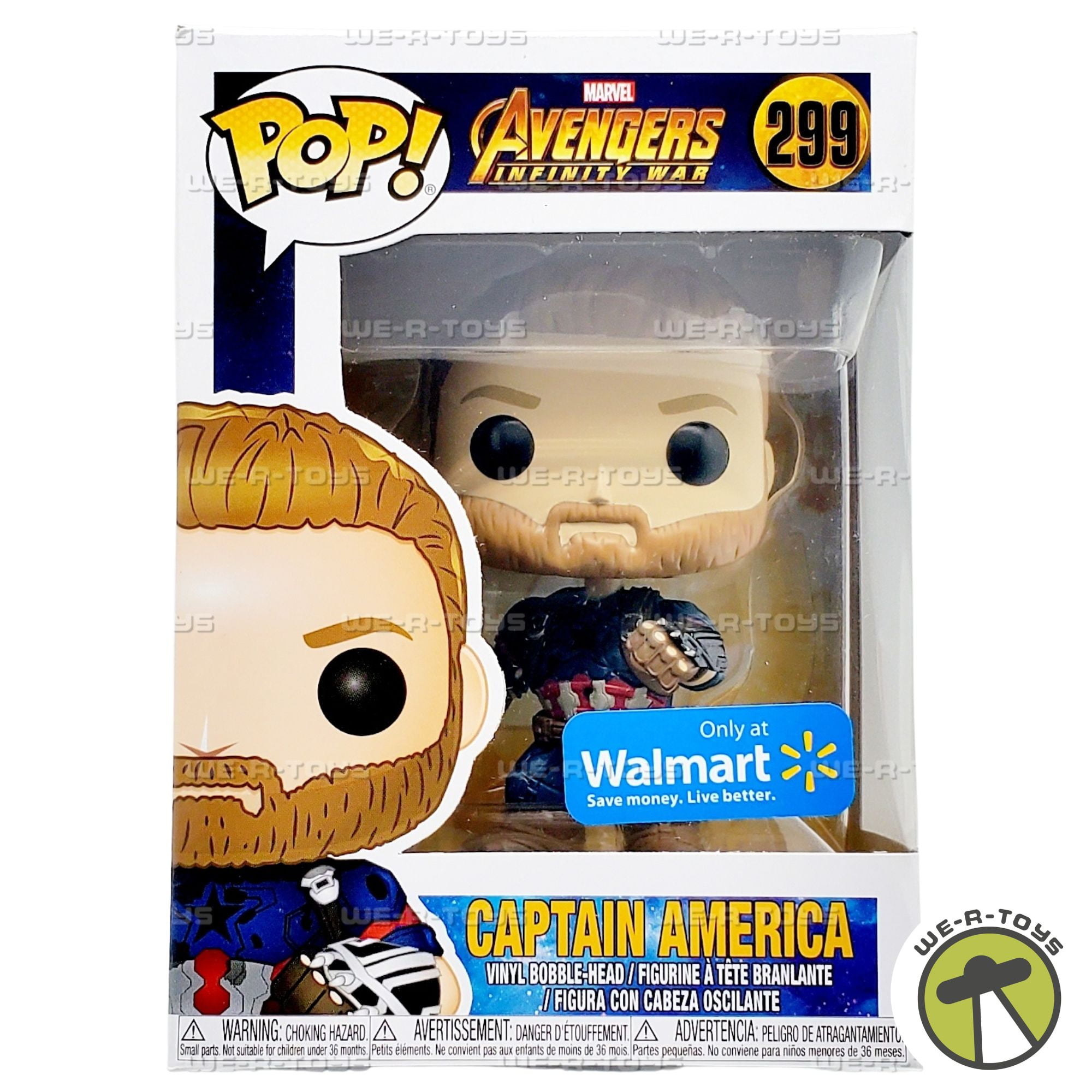 Pre-Owned Funko POP Marvel: Avengers Infinity War Captain America