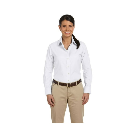 Harriton Women's Stain-Resist Oxford Shirt, Style M600W