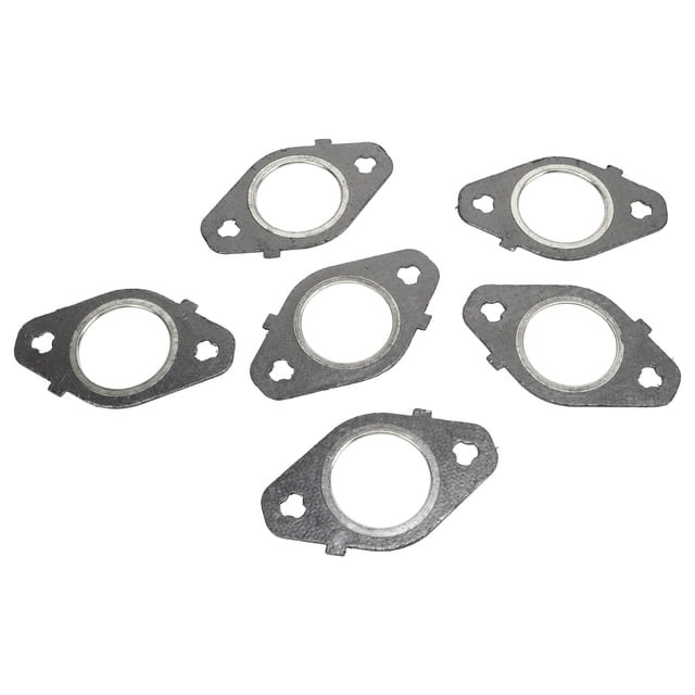 Junta De Motor, Alto Rendimiento, Antienvejecimiento, Sellado Perfecto, A Prueba De Herrumbre, Juego De Juntas De Colector De Escape De 6 Piezas Para 5,9 L 6,7 L 24 V