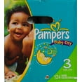 thumbnail image 3 of Pampers Baby Dry Diapers, Super Pack, Size 3, 124 Count, 3 of 5
