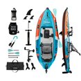 thumbnail image 1 of Nautiqua | ARUBA | Deluxe Paddleboard Fishing Pedal Kayak | 1 Person | Blue, 1 of 14