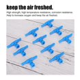 thumbnail image 2 of 10pcs Fish Tank Tee Connector 3 Way Pump Airline Tube Air Volume Adjust Control Valve for 0.2in Hose, 2 of 4
