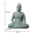 thumbnail image 2 of Escultura de Buda en posición de meditación para embellecer tu hogar, 2 of 3