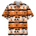 thumbnail image 5 of Camisa hawaiana con estampado de paracaidismo para hombre, camisas de flores tropicales con estampado 3D a la moda, blusa de manga corta con solapa y botones para verano, 5 of 5