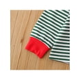 thumbnail image 5 of Seyurigaoka Kids Girls Boys Christmas Clothes Set, Santa Claus Print Pullover and Trousers, 5 of 9