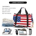 thumbnail image 5 of Kdxio America Flags3 Travel Duffel Bag Gym Bag Weekender Travel Bag Gym Bag for Women &Men Airplane Travel Essentials for Flying, 5 of 7