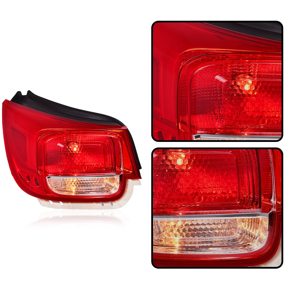 PIT66 Tail Light Brake Lamp Outer Fit For 13-15 Chevy Malibu Halogen Driver Left Side
