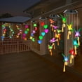 thumbnail image 6 of Solar Hummingbird Decorative Wind Chime Light with Bell, Best Gifts for Mom Grandma Women Wife Aunt Daughter Sister, Unique Mobile Wind Chime, Mothers Day Yard Decor, 6 of 7