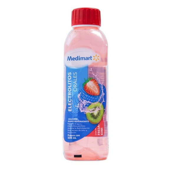 Electrolitos Orales Medimart Sabor Fresa - Kiwi 500 ml