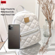 thumbnail image 1 of Pequeña Y Bonita Mochila Para Mujer, Mochila Con Estampado Rómbico Y Correa Ajustable, Bolso Informal Con Cremallera, Bolso Rosado, Monedero, Tarjetero, Bolso Para Móvil, Bolso Para Cámara, Bolso Para, 1 of 4