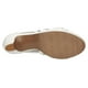 thumbnail image 3 of Sandalia Easy Street Bee con tacón para mujer, color blanco, talla 5, 3 of 6