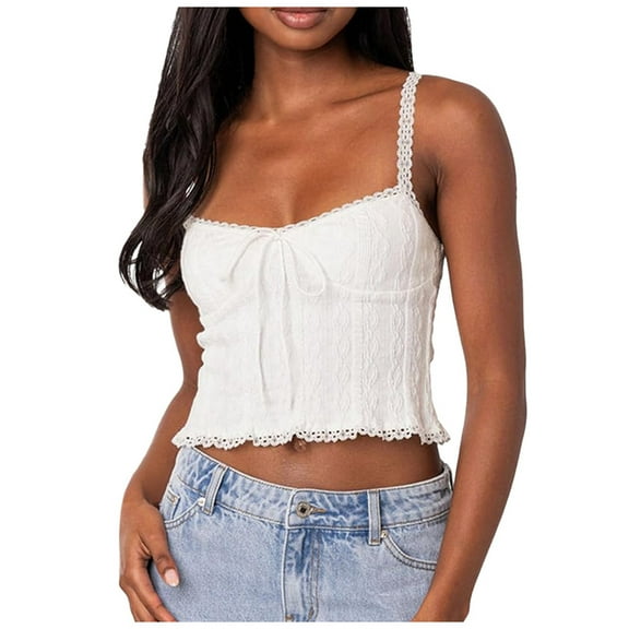 Summer Tops for Women Crop Top Glitter under Women Tops for Bra Top Girl Warm Blouse V Neck Compression Long Blouse Boy Girl Sock Sleeveless Crop Tank Sexy Low White L
