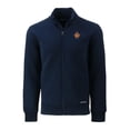 thumbnail image 2 of Men's Cutter & Buck  Navy Syracuse Orange Roam Eco Recycled Full-Zip Jacket, 2 of 3