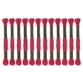 thumbnail image 1 of Unique Bargains Wine Embroidery Floss, 8m - 12 Skeins, 1 of 6