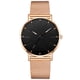 thumbnail image 1 of Reloj de cuarzo para hombre, relojes para hombre Reloj de cuarzo fino con correa de malla para hombre Reloj de cuarzo, 1 of 3