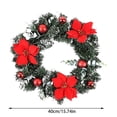 thumbnail image 2 of Tree Decorations Christmas Wreath Christmas Scene Layout for Wedding Decoration Home Decoration Ornament Holiday Decor Event Decoration Party Decoration, 2 of 3