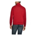 thumbnail image 2 of WEATHERPROOF VINTAGE Mens Red Long Sleeve Quarter-Zip Sweater M, 2 of 4