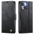 thumbnail image 2 of YEYKX Phone Case for iPhone 14 6.1-inch Magnetic Wallet Phone Case Protective Leather Case with Card Holder Function Shockproof Flip Case,Black,For iPhone 14, 2 of 10