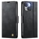 thumbnail image 2 of YEYKX for iPhone 13 Funda para Teléfono con Billetera Magnética de 6,1 Pulgadas, Funda Protectora de Cuero con Función de Tarjetero, Funda con Tapa a Prueba de Golpes, Negro, for iPhone 13, 2 of 10