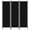 Black, variant on vidaXL 4-Panel Room Divider White 78.7"x70.9"
