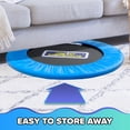 thumbnail image 6 of Sportspower My 1st Trampoline 36" Indoor/Outdoor Mini Rebounder Trampoline with No-Gap Padded Cover, for Toddlers & Kids, Max Weight Capacity 220 LBS - BLUE, 6 of 7