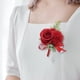 thumbnail image 5 of Broche Floral Para Novio, Broche De Flores Para Novia, Ramillete De Boda Para Hombre, Dise O Elegante Material Duradero, Accesorio Formal, Perfecto Para Bodas, Ocasiones Especiales, 5 of 8