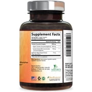 Turmeric Curcumin Supplement - 95% Curcuminoids with Organic Turmeric & BioPerine Black Pepper for Best Absorption - Daily Joint & Immune Health Support, Vegan, Non-GMO, Bottled in USA - 240 Capsules