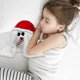thumbnail image 4 of Fluffy Ghost Pillow Decorative Plushie Spooky Cuddly Back Cushion Home Decor Halloween Gifts For Car Seat Bed Sofa Living, 4 of 5