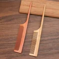 thumbnail image 4 of Peine de madera al por mayor, peine antiestático para el cabello, dientes para salón de belleza, el cabello de madera puede sustituir al teñido, 4 of 4