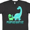 thumbnail image 4 of Inktastic Mamasaurus with Cute Brontosaurus Family T-Shirt, 4 of 5