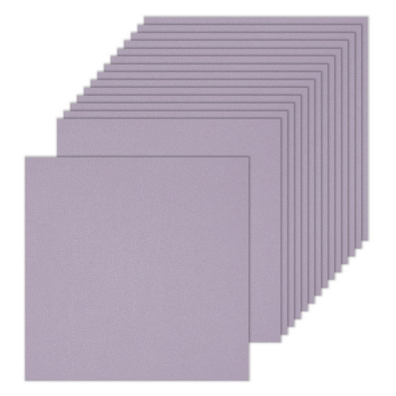 Uxcell 100 Pcs Shimmer Cardstock Paper 8 Inch Length 8 Inch Width 80lb/120gsm Metallic for Art Supplies Crafting, Purple
