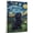 Affenpinscher, variant on Barbet Cute Dog Golf Stretched Canvas Size 8x12 – Retro Barbet Dog Batter in Action With Golf for Themed Living Room