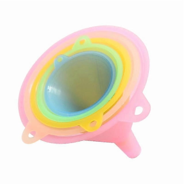 Rainbow Color Cooking Funnel Set - 5 Cooking Funnels Funnels For Cooking