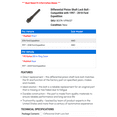 thumbnail image 2 of Differential Pinion Shaft Lock Bolt - Compatible with 1997 - 2018 Ford Expedition - Dorman, 2 of 2