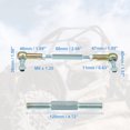 thumbnail image 3 of 2uds M8 Dirección Barra Unique Bargains 50cc 70cc 90cc 110cc 125cc ATV 120 mm, 3 of 6