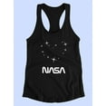 thumbnail image 3 of NASA Nasa Heart Galaxy Racerback Tank Women -NASA Designs, Female x-Large, 3 of 4