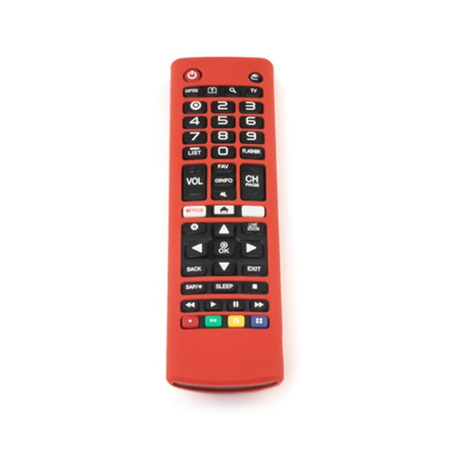Funda protectora de silicona Wdftyju para LG TV AKB74915305 a prueba de golpes
