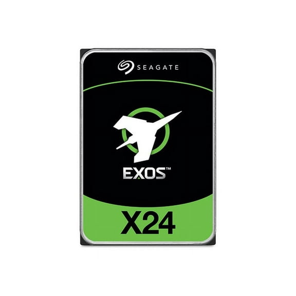 Seagate Exos X24 ST24000NM001H 24 TB Hard Drive, 3.5" Internal, SATA (SATA/600), Conventional Magnetic Recording (CMR) Method
