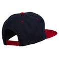 thumbnail image 4 of Hollywood Embroidered Two Tone Snapback Cap - Navy Red OSFM, 4 of 5